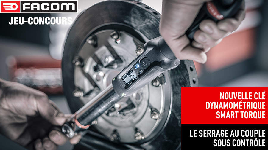 Clé dynamométrique connectée E.516ST-135PB Smart Torque FACOM Clé dynamométrique connectée E.516ST-135PB Smart Torque FACOM