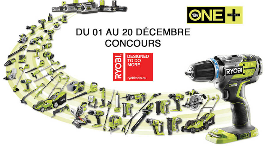 Jeu concours RYOBI NOEL