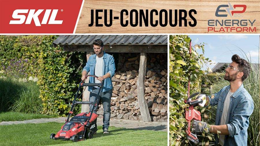 Jeu-concours outillage jardin SKIL