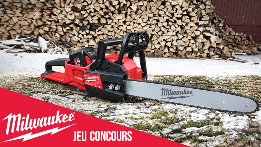 Jeu-concours Milwaukee - tronçonneuse