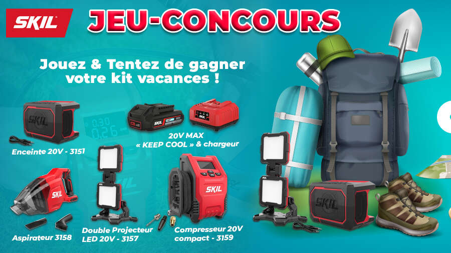 Jeu-concours été 2022 SKIL