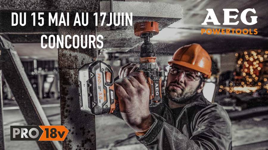 Jeu concours AEG Power Tools