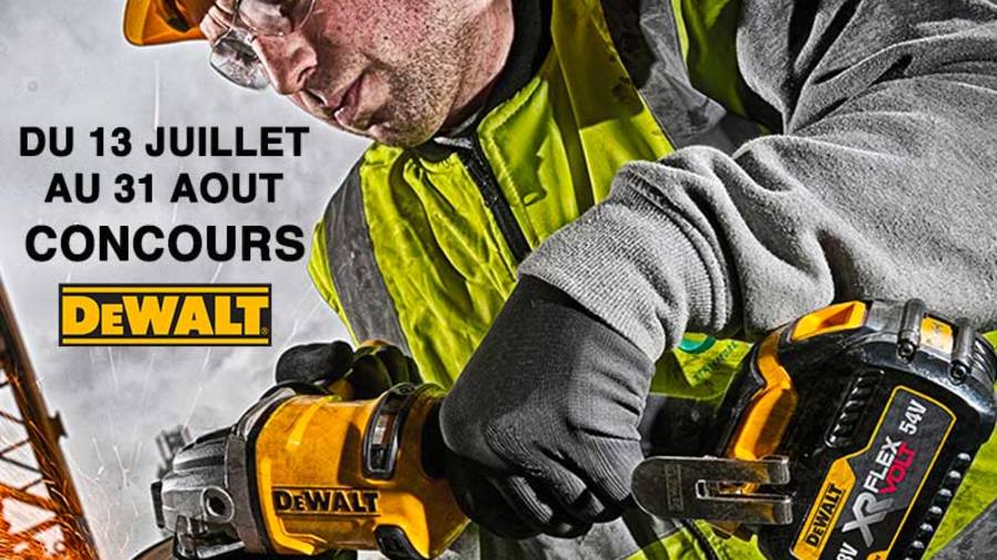 Jeu concours XR FLEXVOLT DEWALT