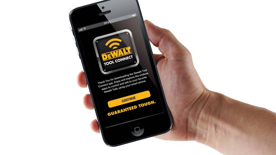 Application Tool Connect © DeWALT