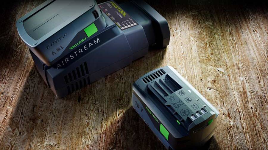 Chargeur SCA 8 et batterie BP1852 Festool AIRSTREAM