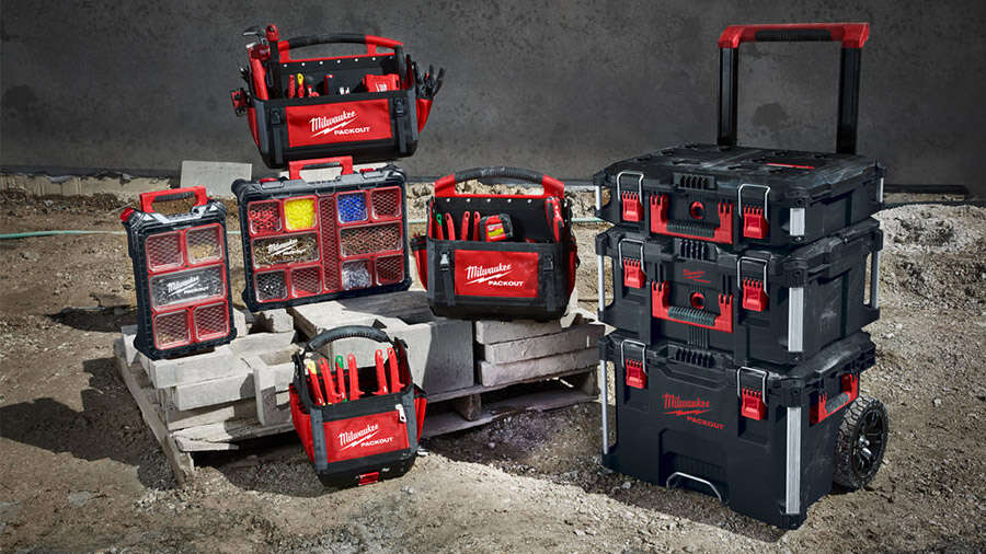 Milwaukee packout Tech Sac à Outils 58 Poches Rigide Poche Outil Système de stockage