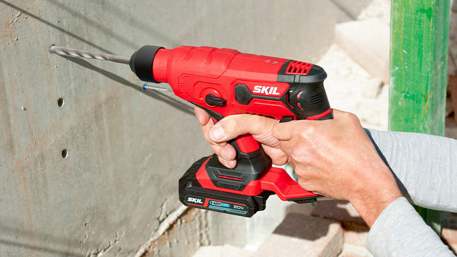 SKIL dévoile sa nouvelle gamme d'outils pour le perçage du béton - Zone  Outillage