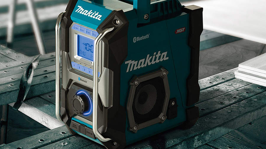 MR001G, MR002G et MR004G, les 3 nouvelles radios de Makita pour une journée  de travail agréable - Zone Outillage