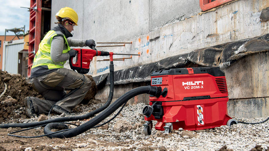 Aspirateur professionnel de chantier Hilti VC 20M-X