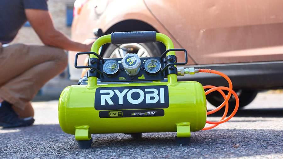 RYOBI Gonfleur électrique sans fil ONE+, 18 V (outil seulement)