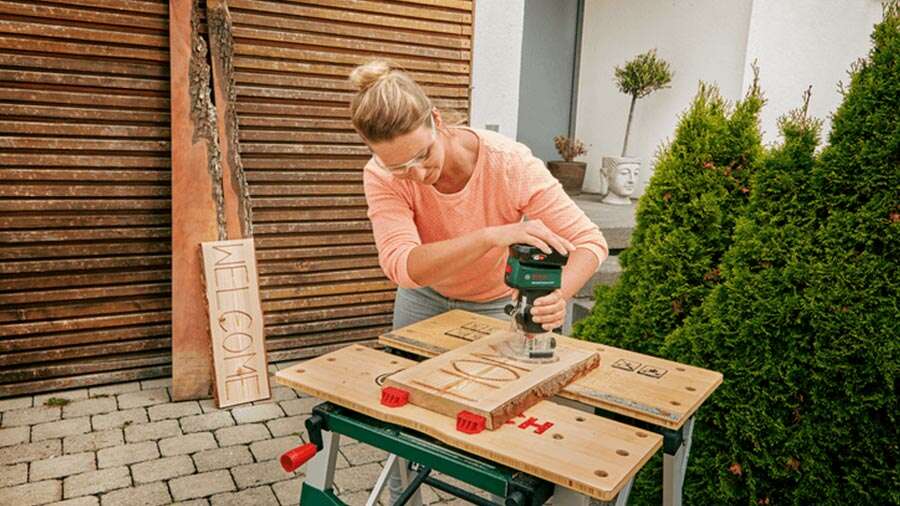 Fraise bois arrondir BOSCH expert Wood défonceuse professionnelle