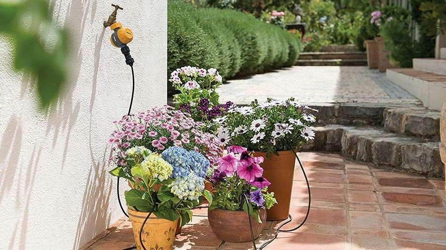 Micro-irrigation et Programmateur automatique Hozelock