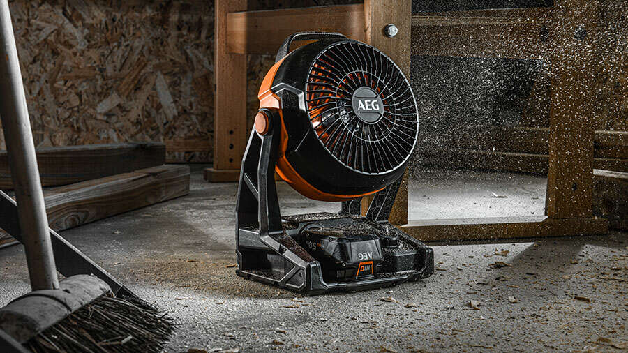 Ventilateurs sans fil BAF18-0 et BDF18-0 AEG