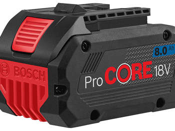 Avis et prix batterie Performance-ProCORE18V bosch 18 V 8,0 Ah promotion pas cher