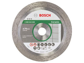 avis et prix Bosch 2608615020 Disque à tronçonner diamanté best for ceramic 76 mm