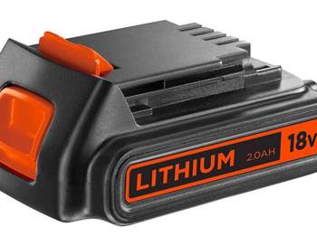 Batterie BLACK + DECKER 18 V 2.0 Ah BL2018-XJ pas cher