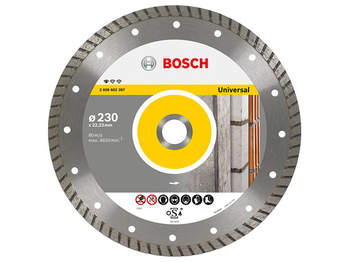 Bosch 2608602397 Disque à tronçonner diamanté standard for universal turbo 230 x 22,23 x 2,5 x 10 mm prix pas cher
