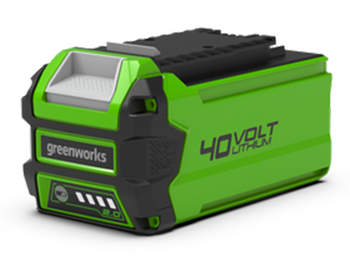 Test complet : Batterie greenworks 40 V 2,5 Ah G40B25