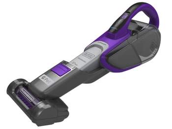 Aspirateur à main spécial animaux sans fil BLACK+DECKER DVJ325BFSP-QW