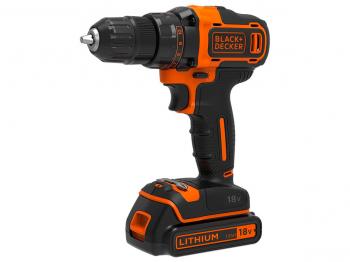 lack & Decker BDCDD186K-QW Coffret de Perceuse-visseuse 18 V sans fil avec chargeur/batterie 1,5 Ah