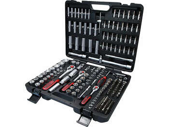 Coffret d’outils complets 195 pièces clés à douille 1/4"+3/8"+1/2" 9170795 KS Tools