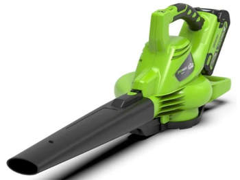aspirateur souffleur sur batterie GREENWORKS GD40BVK2X