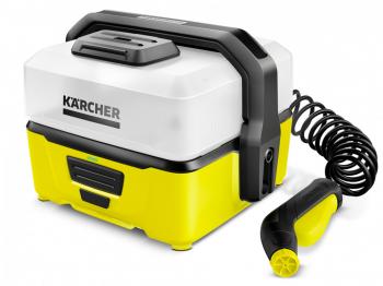 Kärcher Nettoyeur OC 3 Mobile Outdoor Cleaner avec batterie lithium-ion et réservoir d'eau pour Mobile 1.680-000.0