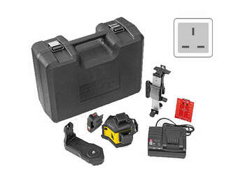 laser multiligne LAX 600 19792 Stabila Kit 7 pièces avec batterie et chargeur (UK)