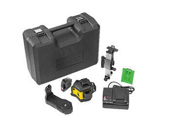 laser multiligne Stabila LAX 600 G 19795, système 12 V, kit 7 pièces, avec batterie et chargeur