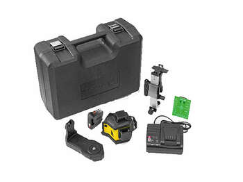laser multiligne Stabila LAX 600 G 19797, système 12 V, kit 7 pièces, avec batterie et chargeur