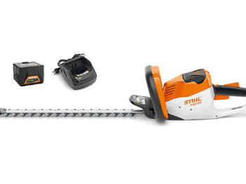 Léger taille-haie sur batterie STIHL HSA 56 avec AK 10 et AL 101