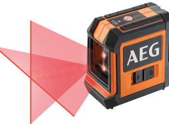 niveau laser rouge 2 lignes AEG CLR215-B 