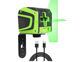 Niveau laser en croix avec batterie li-ion rechargeable HUEPAR 5011G