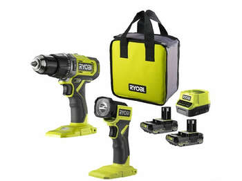 perceuse-visseuse à percussion sans fil RPD18-2C20ST Ryobi
