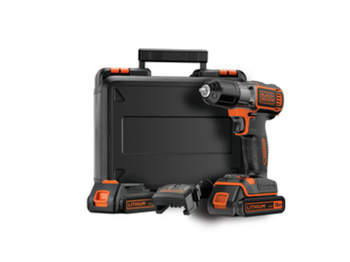 Perceuse-Visseuse sans fil Autosense 18V BLACK+DECKER ASD184KB-QW