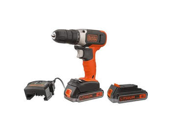 Perceuse-visseuse sans fil BLACK+DECKER BCD001E2K-QW