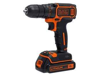 Perceuse-visseuse sans fil BLACK+DECKER BDCDC18K1-QW