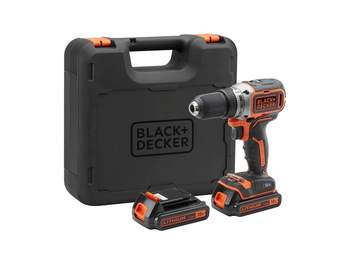Perceuse-Visseuse sans fil brushless BLACK+DECKER BL186K1B-QW