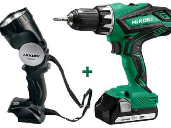 Perceuse-visseuse sans fil HIKOKI DS18DJLWLZ