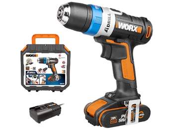 Perceuse-visseuse sans fil WORX 20 V AiDrill WX178