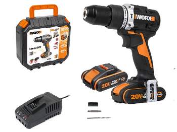 Perceuse à percussion sans fil WORX 20 V Brushless WX352