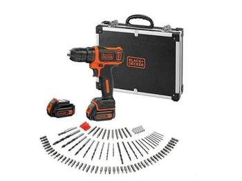Perceuse visseuse sans fil BLACK+DECKER BDCDD12BAFC-QW