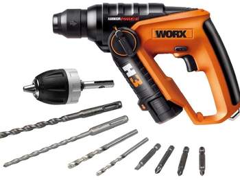 Perforateur sans fil SDS-Plus WORX 12 V ‎WX382.2