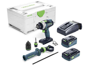 perceuse-visseuse à percussion sans fil QUADRIVE TPC 18/4 5,2/4,0 I-Plus 575605 Festool