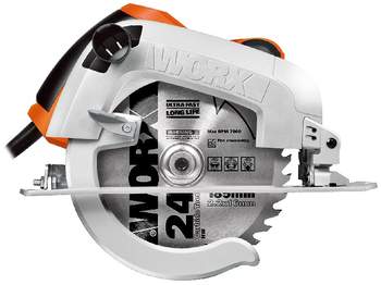 Scie circulaire filaire WORX 190 mm WX445