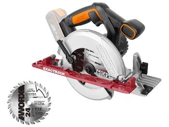 Scie circulaire sans fil WORX 20 V WX530.9