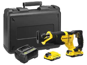 Scie sabre sans fil Stanley FatMax SFMCS300D2K