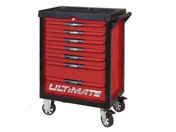 Test complet : Servante KS Tools ULTIMATE 7 tiroirs rouge