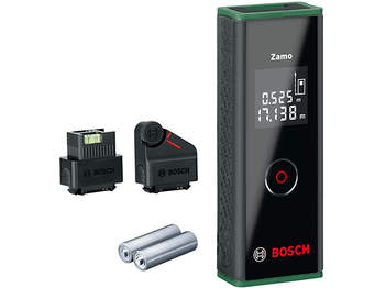 Télémètre Laser Zamo 0603672707 set avec 2 adaptateurs Bosch