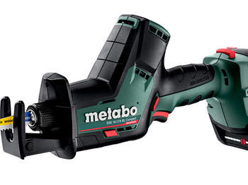 Test complet : Scie sabre sans fil Metabo SSE 18 LTX BL COMPACT 602366800